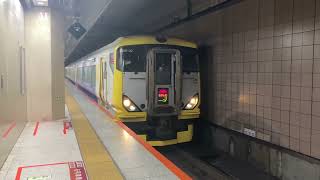 東京駅京葉線1番線ホーム　E237系特急さざなみ