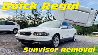 Match Highlights ‘97-04 Buick Regal Sun Visor Removal