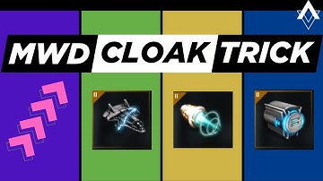 MWD Cloak Trick Tutorial Secrets Revealed! #eveonline #tipsandtricks