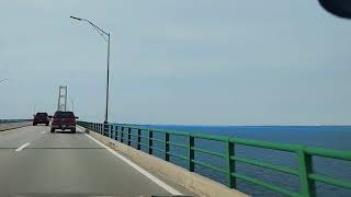 Along for the ride : Crossing the Mackinac Bridge / June 28 2026