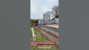 Perfect Hollow Brick Wall Installation | Precision Bricklaying Process