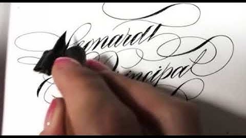 Nib Notes with Schin Loong of  @OpenInkStand  - Leonardt Principal Part 2