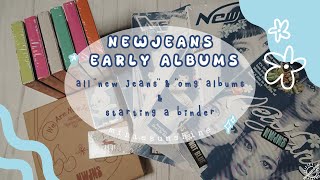 NewJeans - Unboxing All Albums and Starting a Binder