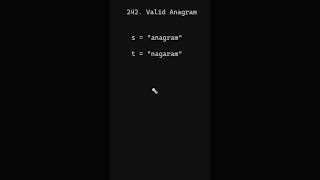 Valid Anagram | Leetcode - 242 | Tamil | #leetcode #leetcodetamil #python #cplusplus