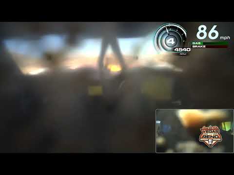 Bryce Menzies battling Nic Whetstone back and forth at the 2026 Vegas to Reno Off-Road Race