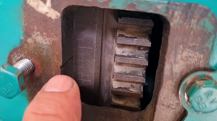 WEICHAI WP10D: SETTING INJECTION PUMP TIMING