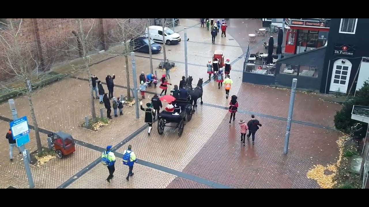16 november 2024 Intocht Sinterklaas Winschoten Marktplein