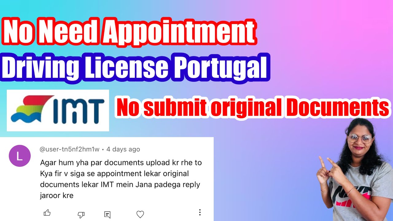 IMT portugal appointment is necessary or not to exchange driving ...