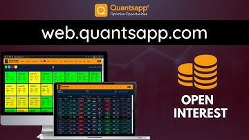Quantsapp Web: Open Interest || Quantsapp #Options Analytics Tool
