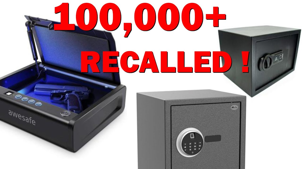 More Than 100,000 Gun Safes Recalled YouTube
