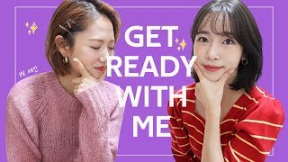 [SoRi's BFF] 소리의 셀프 메이크업 GRWM -feat.세인- [EN/日]