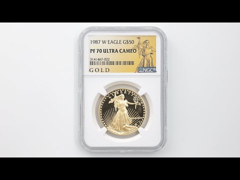 1987 アメリカ ダブルイーグル 50ドル 金貨 1オンス プルーフ NGC PF