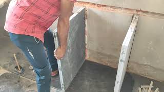 Modular Kitchen Platform Granite Work | Granite Installation In Kitchen Platform