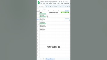 Remove Duplicates in Google Sheets in Just 5 seconds
