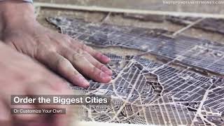 CityWood - Minimalist Wooden City Maps
