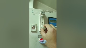 Operation Training Actual Calibration How To Calibrate IGS Oxygen Analyzer