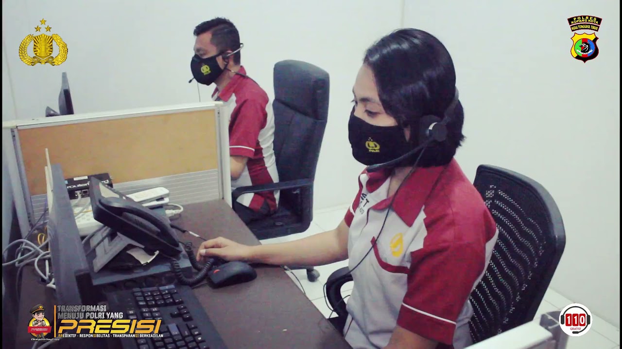 LAYANAN CALL CENTER 110 POLRES KUPANG KOTA