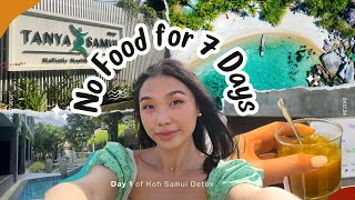 No food for 7 Days in Thailand | Day 1 of Tanya Samui Detox