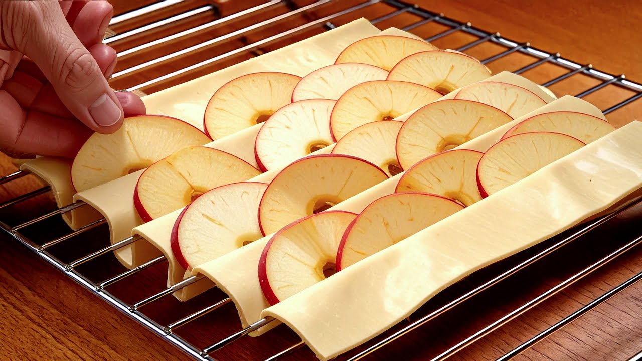 Sie haben Blätterteig? Nur 3 Äpfel & Blätterteig – so einfach entsteht ein einzigartiges Dessert!