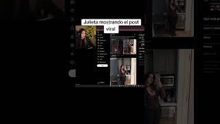 Julieta Mostrando El Post Viral