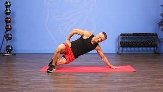 Side Plank to Lat Pull