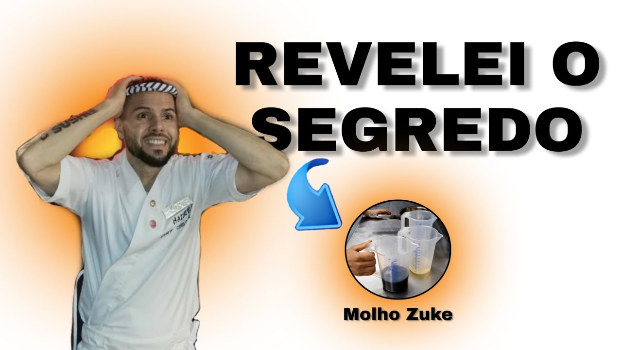 RECEITA DE MOLHO ZUKE | CHEF CARLOS QUEIROZ