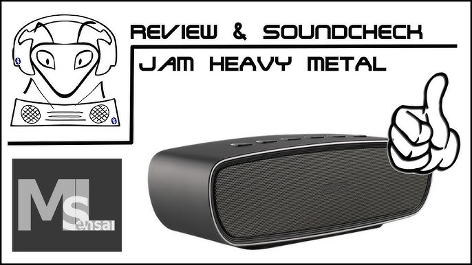 MY HEAVY METAL Haut-parleurs Bluetooth® portatifs My Heavy Metal - Rouge -  ensemble de 2
