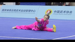 女子长拳 第34名 庞嘉悦 青海 6.930分 2022年全国武术套路锦标赛 China National Wushu Taolu Championships women's changquan