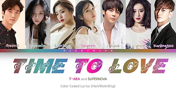 [Color Coded Lyrics] TIME TO LOVE | T-ARA and SUPERNOVA (Han/Rom/Eng)