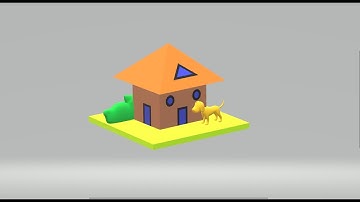 3d house in ms paint 3d | ms paint 3d hindi