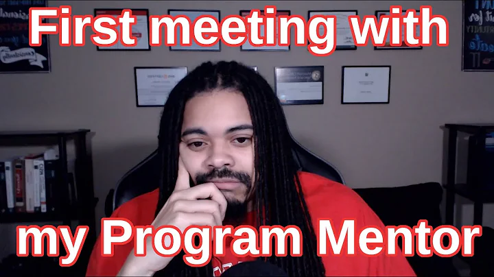 Pre-WGU | First meeting with my program mentor. Did it go well?