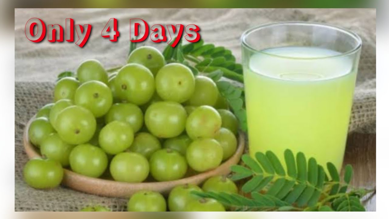 Consume Amla juice for 4 consecutive days and see the magic/Indian gooseberry or Amla juice recipe