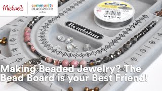 Online Class: Making Beaded Jewelry? The Bead Board is your Best Friend! | Michaels screenshot 4