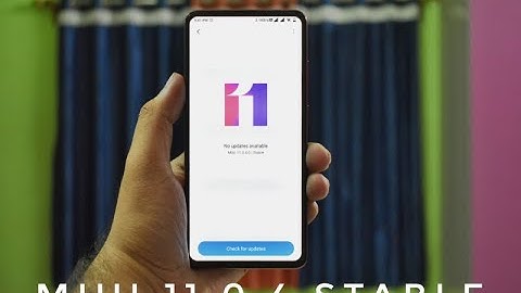 Miui 11.0.4 Global Stable update for Redmi K20 pro