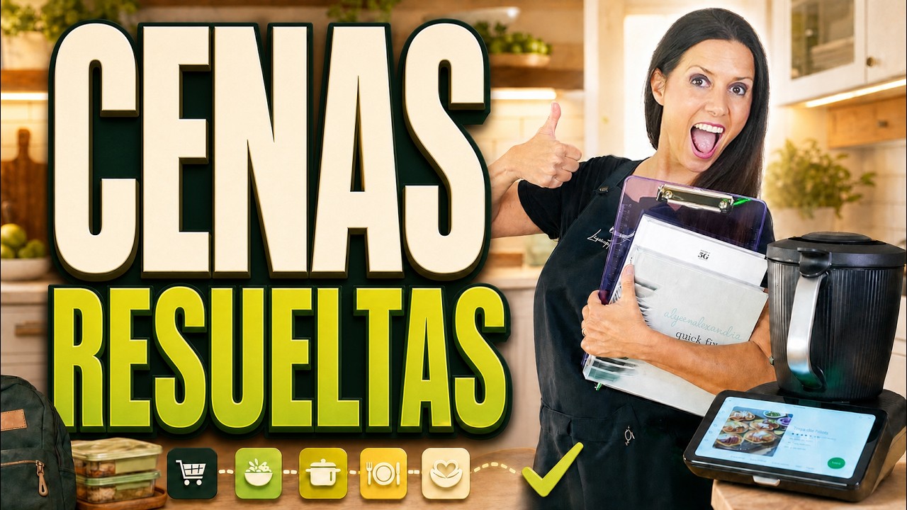 Vuelta al cole: el plan de cenas que me habría encantado tener | Thermomix