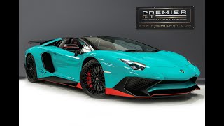 Lamborghini | Aventador SV Roadster | Blu Glauco | 2016