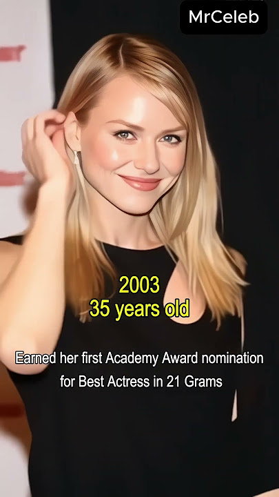 The Evolution of Naomi Watts (1995-2022)