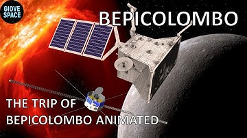 BepiColombo: The trip to Mercury (animated)