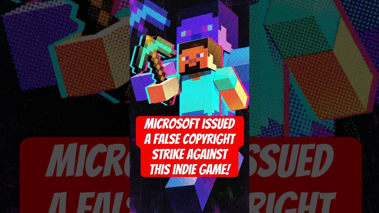 Microsoft Issues False Copyright Strike Against Indie Minecraft-Like Steam Game?!