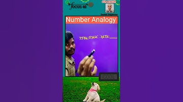 Number Analogy #pyq #youtube #youtuber #ytshort #ytshorts #yt #shorts #short #youtubeshorts #maths