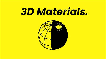 3D Materials Explained (Basics)