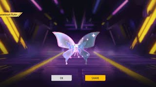 Sweetheart Ring Event Free Fire 💖 | New Backpack Sweetheart Flutter 