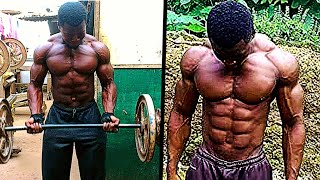 Samuel Kulbila - African Bodybuilder 🔥 No Excuses