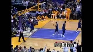 Feb. 2003 Kobe Bryant 40Pts At Utah Dark Edit