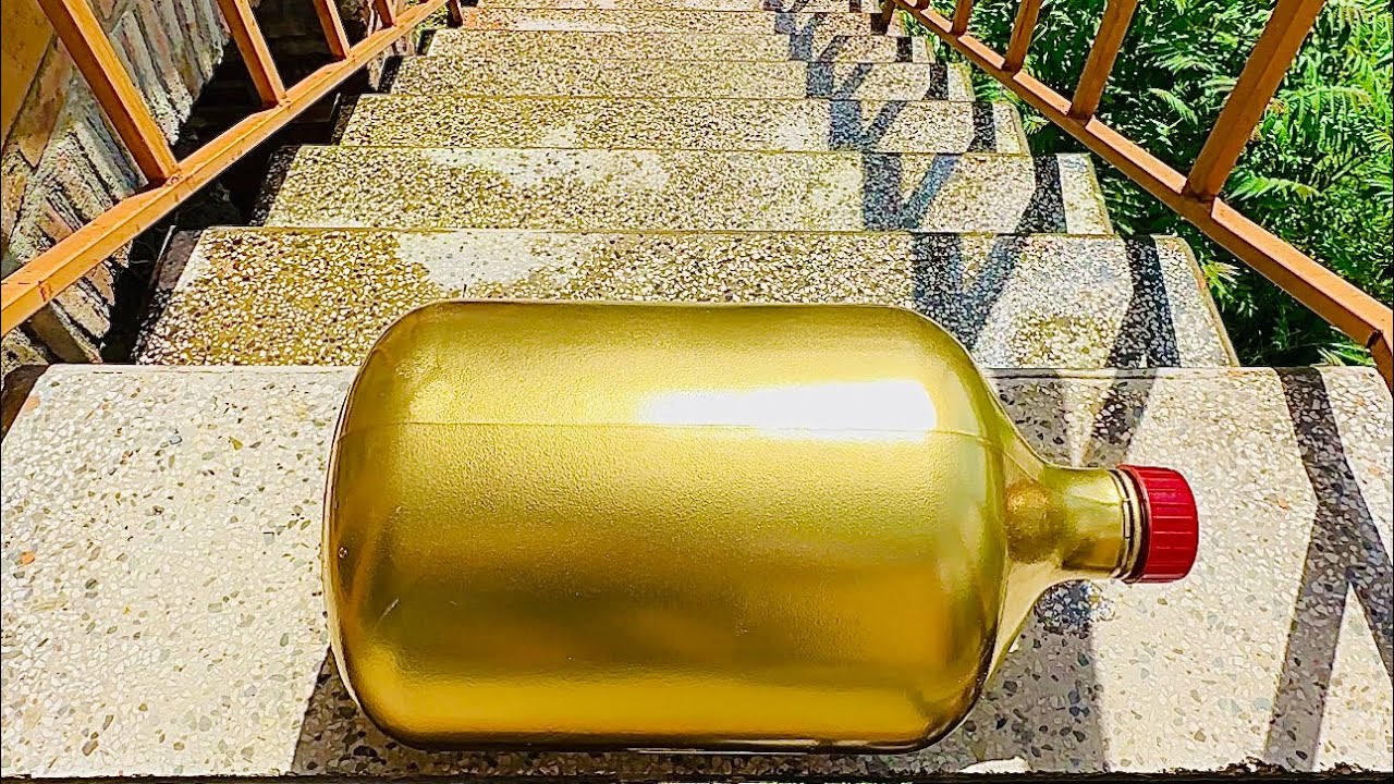 Golden glass Breaking ⚠️🔥 Crushing Crunchy & Soft Things! #shorts #asmr.