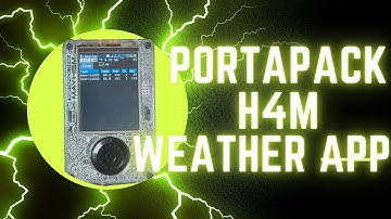 Portapack H4M Weather App