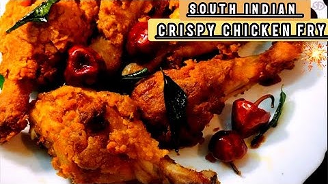 CRISPY FRIED CHICKEN DRUMSTICK⚡💥 | SOUTH INDIAN CHICKEN  FRY | சிக்கன் வறுவல் ரெசிபி