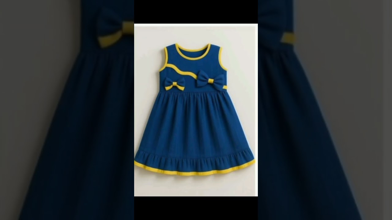 New and latest frocks designs for 5 to 10 years Old baby girl