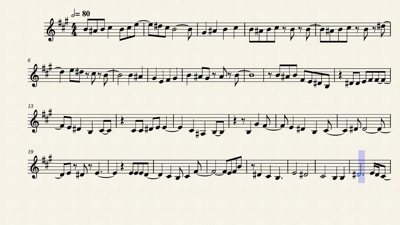 Hikaru Nara - Shigatsu wa Kimi no Uso Opening (Clarinet)