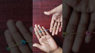 ✨Diy 🧿 Anklet ✨😱! Handmade anklet✨ 😱! #shorts #diy #asmr #anklets #handmade #diywithroshani87